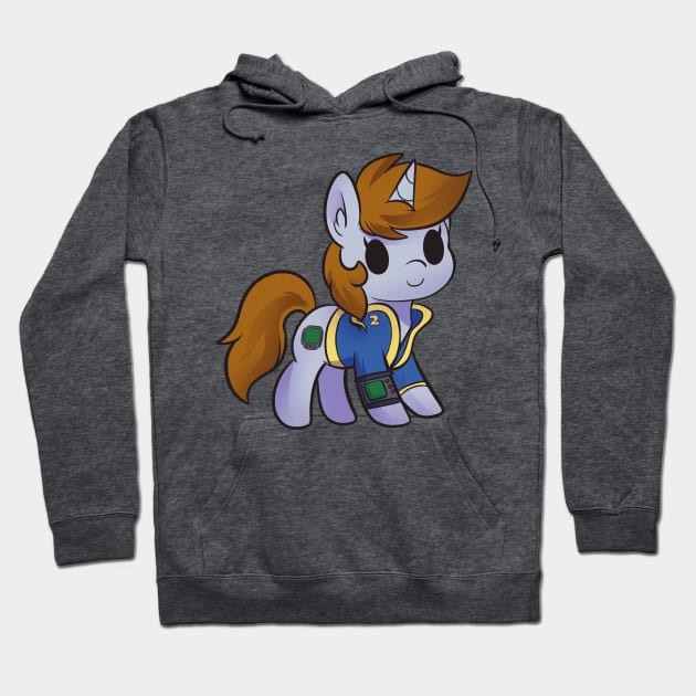 Fallout Equestria Chibi Lil Pip Hoodie by Baja Gryphon